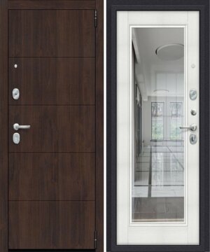 Дверь наружная входная Porta R 4.П61 Almon 28, Bianco Veralinga