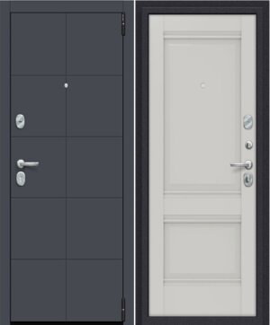 Двери входные Porta R 10.K42 Graphite Pro, Nardo Grey