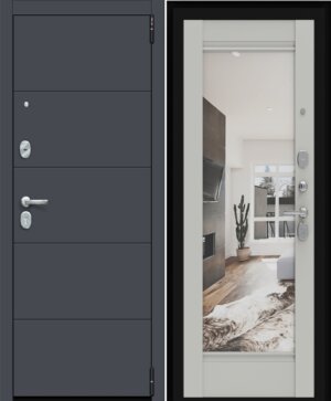 Входная дверь Porta R 4.K41 Graphite Pro, Nardo Grey Входная дверь Porta R 4.K41 Graphite Pro, Nardo Grey