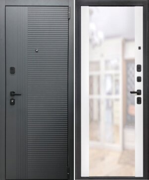 двери стальные входные Porta R 89.П05 Graphite Pro, Shellac White.