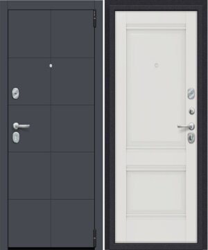 Двери входные Porta R 10.K42 Graphite Pro, Alaska