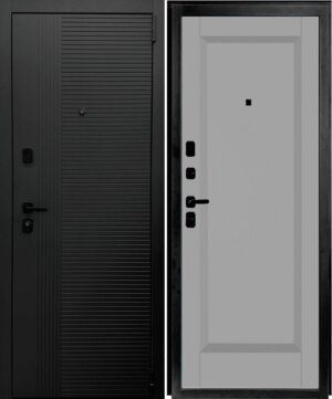 Дверь металлическая входная Porta R 89.П1 Moon Stone, Nardo Grey.