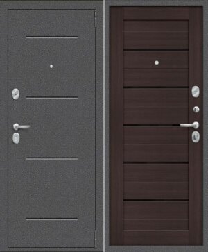 Дверь входная Porta S 104.П22, Wenge.